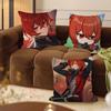 Diluc Ragnvindr Personalized Picture Text Home Decorative Pillows Household Gifts 45x45cm