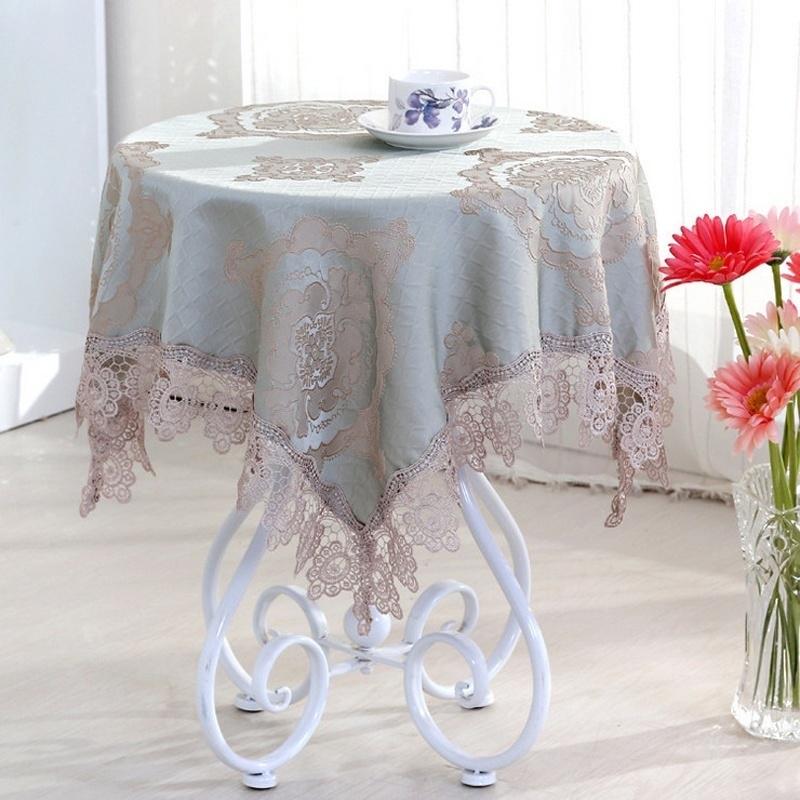 Europe Style Cloth For Weddings Decorative Round Tablecloths Lace Europe Style Cloth For Weddings Decorative Round Tablecloths Lace Fl Table Cover