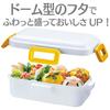 Skater Bento Box 530ml Antibacterial Fluffy Dome Lid For Women Made In Japan Aicinamoroll PFLB6AG