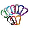 2Pcs Spring Snaps Hook Keychains Clip Climbing Carabiner D Shaped Clip Hook Buck