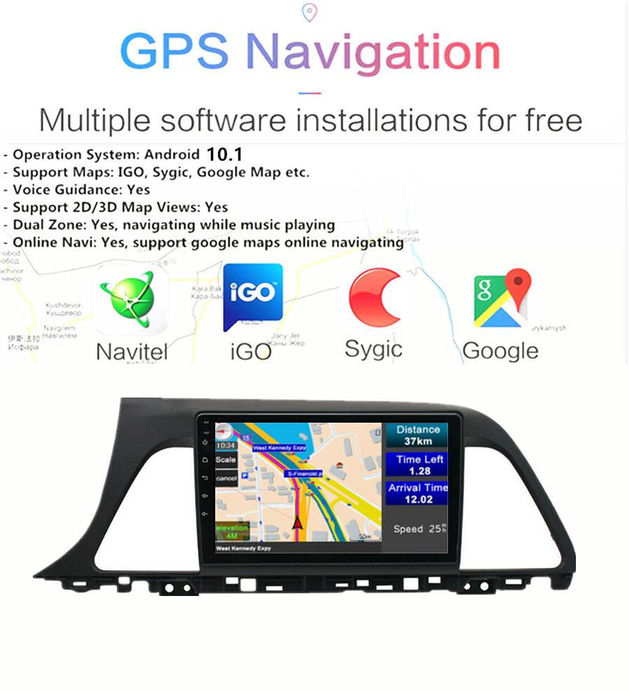 

Sonata navigation all-in-one machine 15-17-9 inch standard configuration