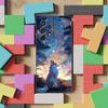 Cute Fox Cartoon Phone Case For Samsung S22,S21,S20,S10,S9,S25,S24,S23,Ultra,FE,Plus,Lite,Soft Silicone Black