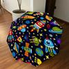 1PC Space Adventure Umbrella-8-Rib Reinforced, Automatic Open, Lightweight & Durable, Fashion Accessory for Outdoor-D374