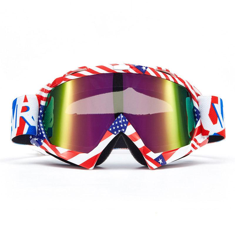 Ochelari de protecție pentru motocicletă, motocross, ochelari de schi îndoibili, în aer liber, rezistenți la vânt, rezistenți la praf