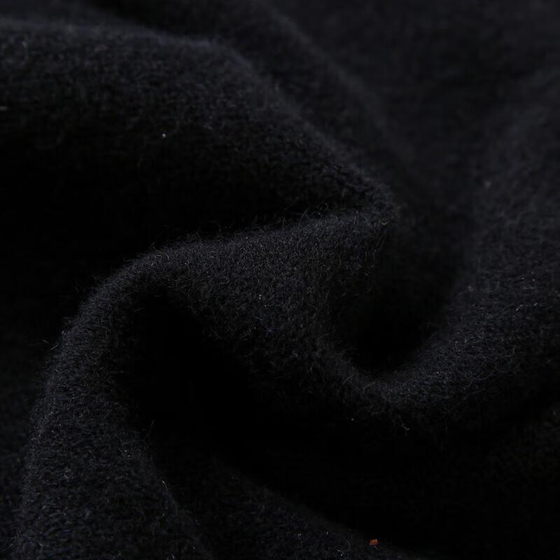 Zhao Jun Women's Floral Pattern Mock Neck Pure Cashmere Sweater