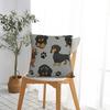 Dachshund Dog Cartoon Pillowcase Polyester Cushion Cover Gift Wiener Sausage Throw Pillow Case Cover Home Square 18