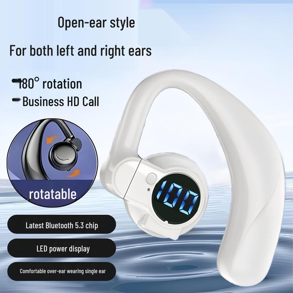 2025 Premium Wireless Over-Ear Sport Earphones with Long Battery Life, Noise Reduction, High Sound Quality for Running