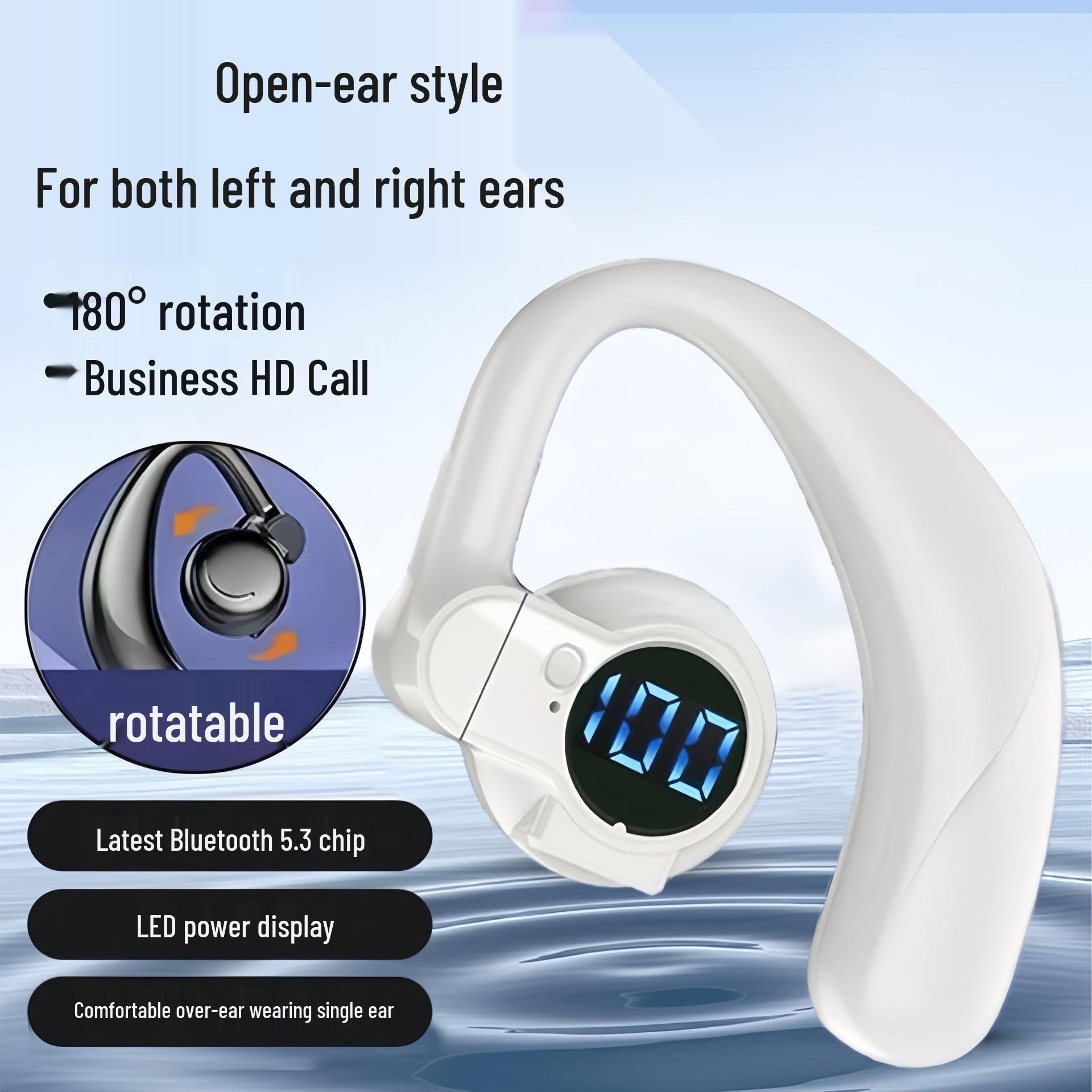 

2025 Premium Wireless Over-Ear Sport Earphones with Long Battery Life, Noise Reduction, High Sound Quality for Running