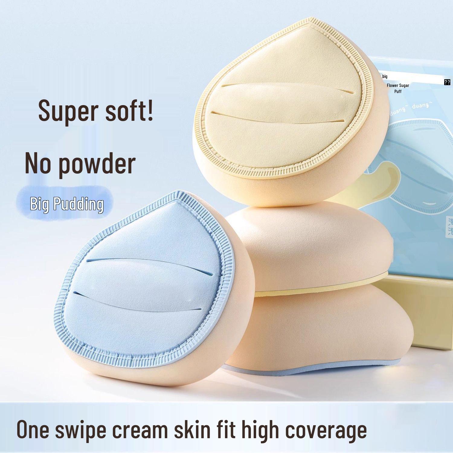 Marshmallow Lucky Bag Dual-Use Makeup Sponge - Big Pudding Foundation Puff