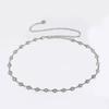 Women's High-end Waist Chain Women's Retro Belt Versatile Rhinestone Waist Chain Butterfly Flower Women's Waist Chain