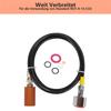 AD23-Adapter High Pressure Hose High Pressure Hose,For CO2 Tanks And Most Soda Machines
