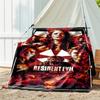 The sci-fi game Resident Evil features the Umbrella Corporation blanket a soft home furnishing nap decoration a warm Sherpa blanket for all seasons U8