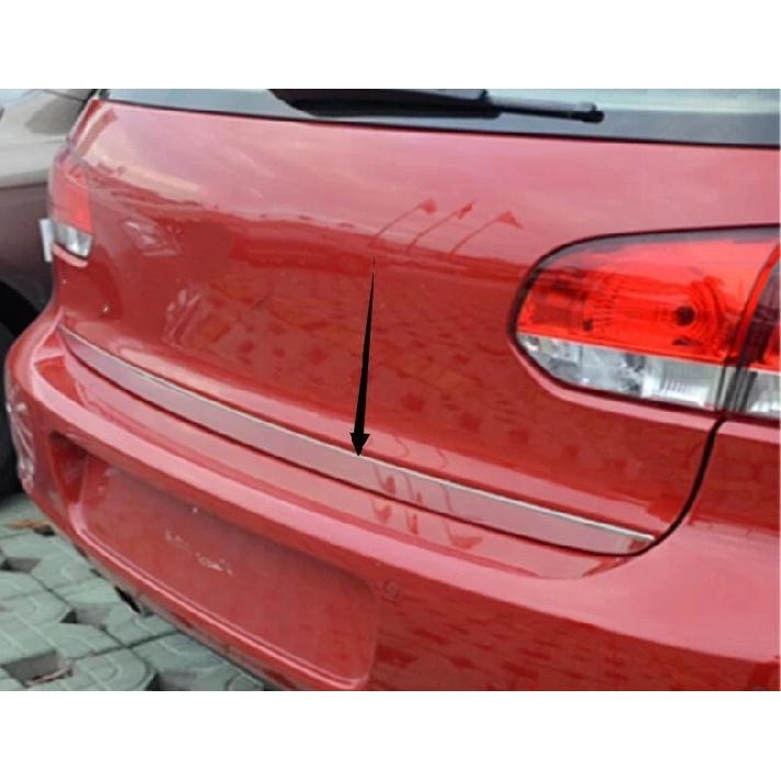 For Volkswagen VW Golf 6 7 8 MK6 MK7 Mk8 2013-  Rear Door Trunk Lid Tailgate Strips Trim Sticker Car Styling Accessories