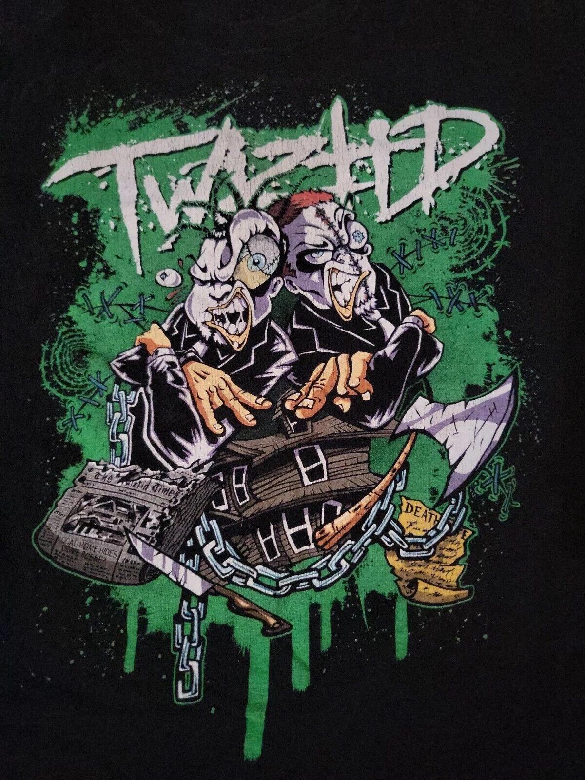 Vintage Twiztid I.C.P. insane clown posse T-Shirt Unisex Cotton Tee S-4XL M669 S