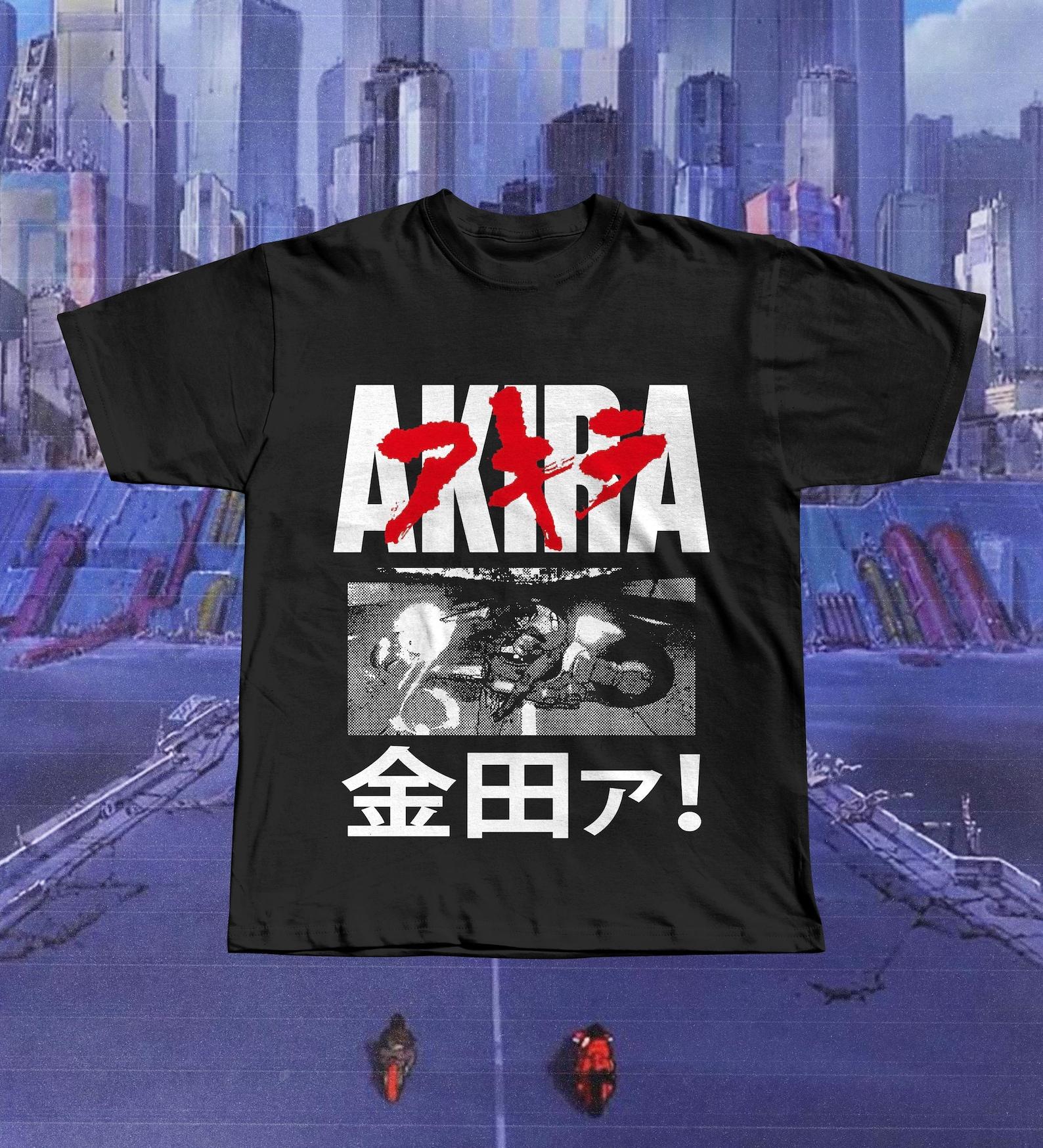 Akira 1988 Anime T-Shirt, Cyberpunk Neo Tokyo Sci-Fi Tee 3XL