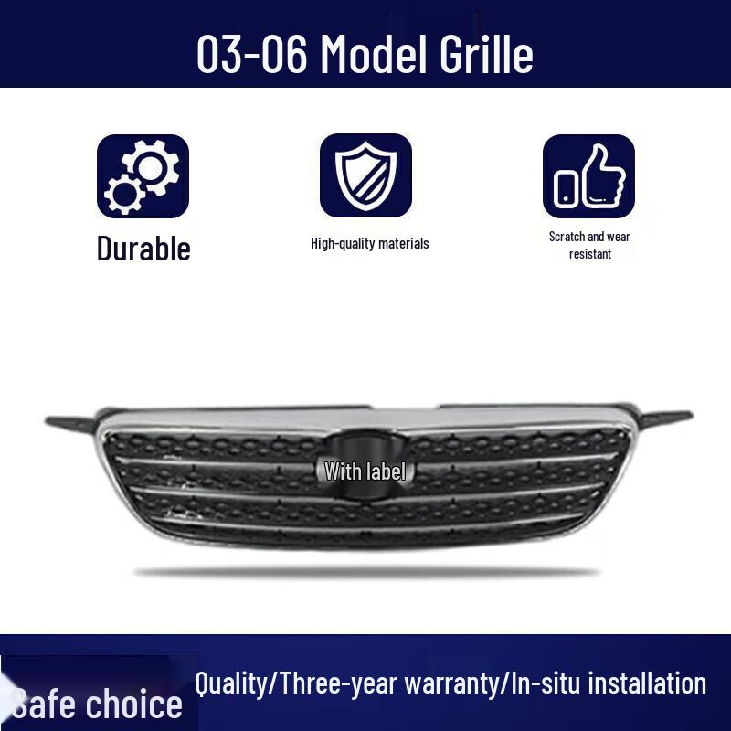 Electroplated Front Grille for Toyota Corolla 2003-2009