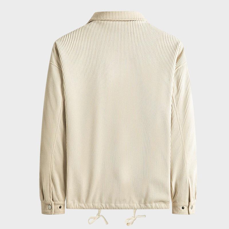 Men Winter Jackets Padded Warm Loose Parka Coat Corduroy Short Jacket Man Solid Single Breasted Windbreaker Winter Men's Casual Jacket Streetwear