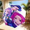 Parapluie à Ouverture/Fermeture Automatique Imprimé Chanteur, Parapluie Pliable Portable, pour les Trajets Extérieurs, les Voyages de Camping, Cadeau d'Anniversaire Idéal