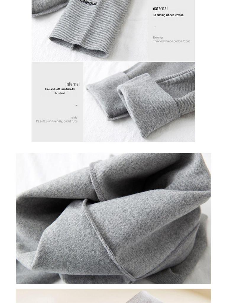 Women's Thick Fleece-Lined High-Waisted Winter Leggings - Slimming, Non-Pilling, Warm, Thin Fleece Pants