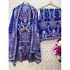 Designer Wear Trending Top with Printed Work with Hand Work with Plazo and Dupatta Set