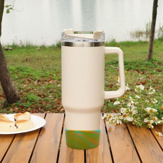 Ochraniacz na kubek odporny na zużycie, antypoślizgowy, ochronny, uniwersalny silikonowy ochraniacz na kubek do domu