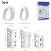 Silicone Male Foreskin Corrector Penis Rings Cock Ring Male Glans Expose Delay Ejaculation Cockrings Sex Toys For Men Adults Toy