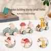 Early Education Forest Animal Maze & Shape Matching Wooden Toy Train