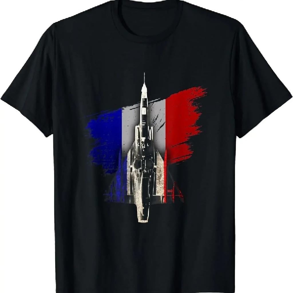 100% Cotton O-Neck Summer Short Sleeve Casual Mens T-shirt Size S-5xl French Air Force Mirage 2000 Jet Fighter T-Shirt harajuku