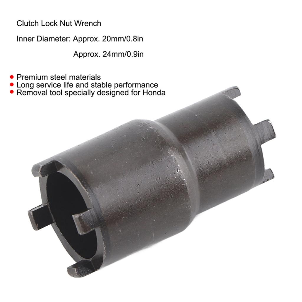 20mm 24mm Nástroj pro stahovák pojistné matice spojky Klíč Zásuvka Vhodné pro   Crf 600rr 450r