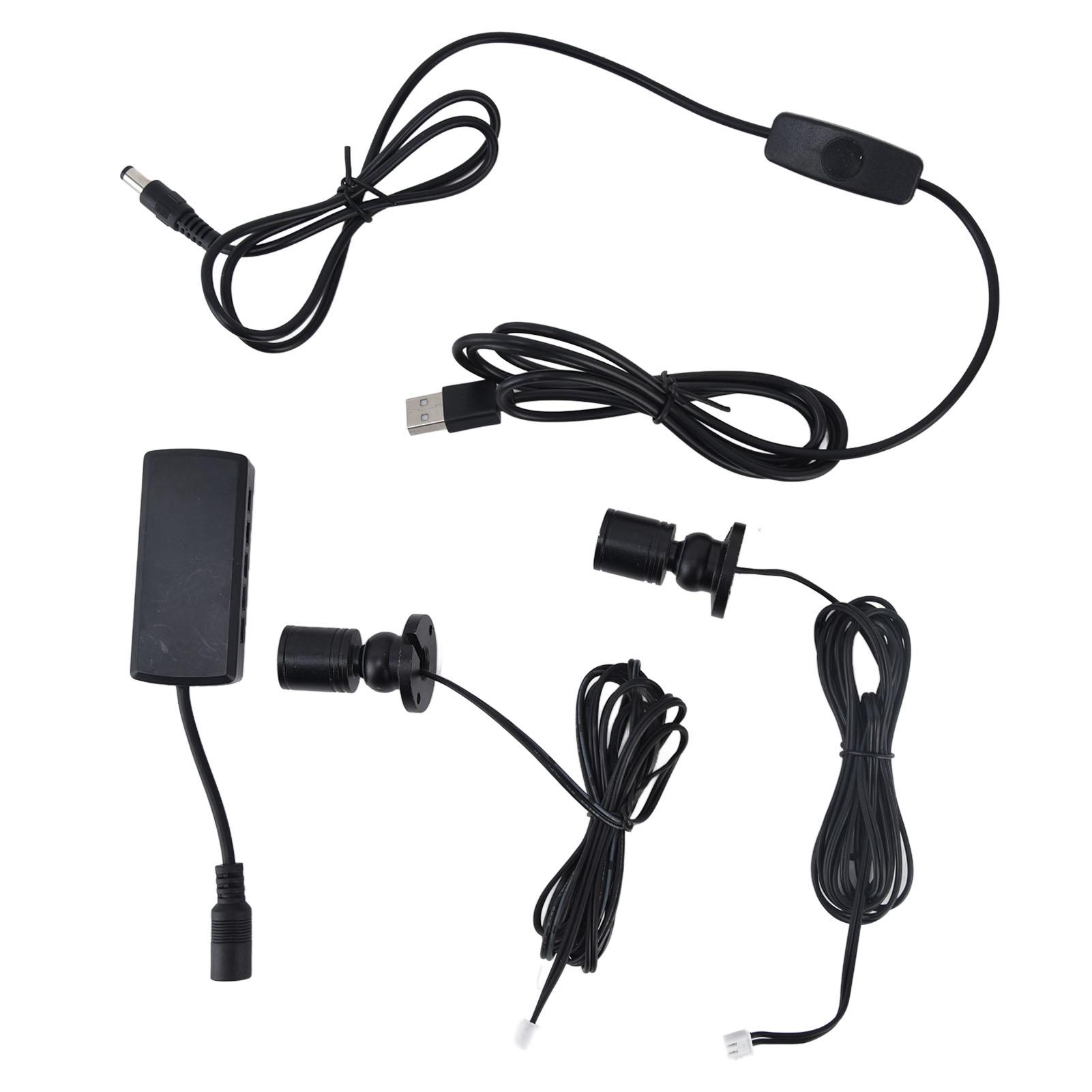 

Display Cabinet Light USB Powered Dimmable Round Small LED Cabinet Lamp for Wardrobe Exhibition Hall1 for 7