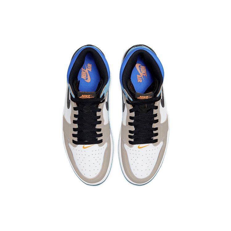 Air Jordan 1 Retro High OG Prototype Men Sneakers Grey White Multi-Color DC6515-100