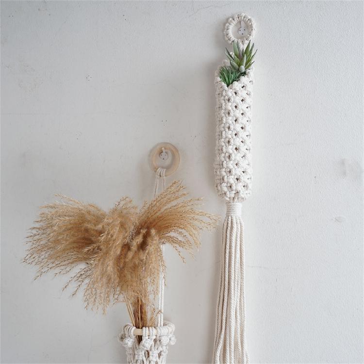 Plant Hanger Indoor Hanging Plant Basket Decorative Flower Holder Stand