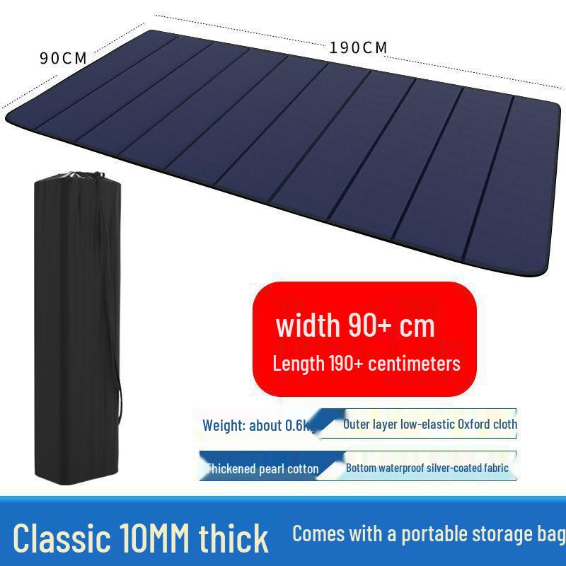 Thickened Waterproof Folding Sleeping Pad: Moisture-Proof Yoga and Nap Mat for Camping and Office Use