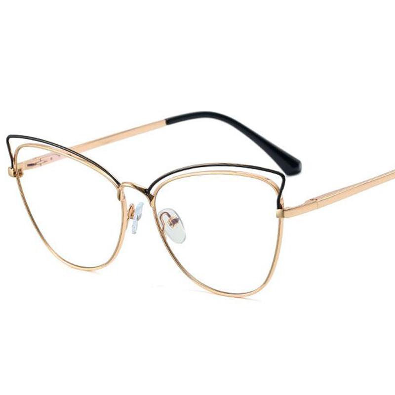 Occhiali da lettura da donna Cat Eye sexy Anti Luce Blu Presbiopia Occhiali Moda Computer Graduati Ipermetropia