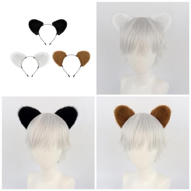 Fashionable Bear Ear Headband Soft Headwear Headpiece Hair Accessory for Women Girls Adds Fun to Any Hairstyle