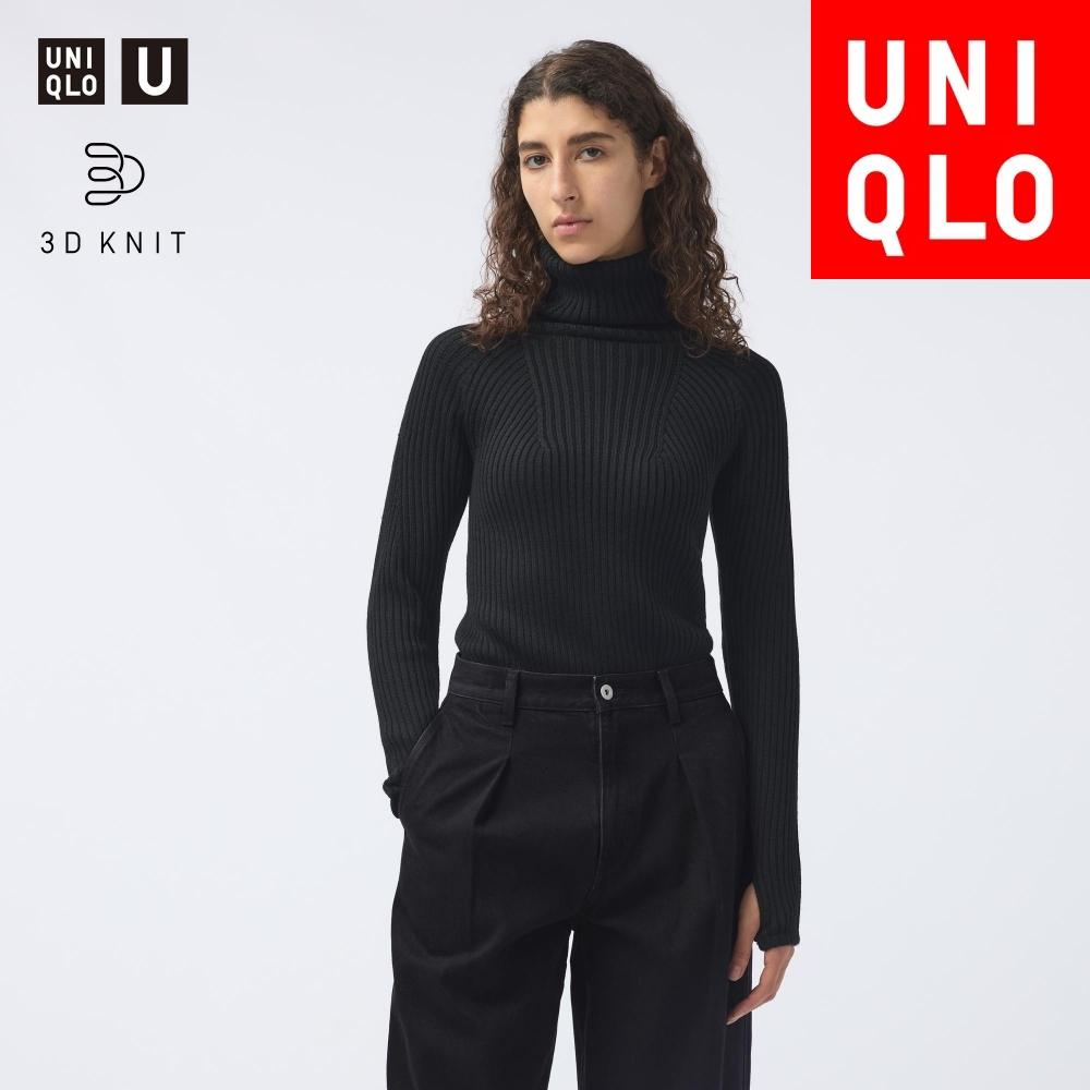 

Водолазка Uniqlo 3D Knit Merino Blend 56 OLIVE/WOMEN S