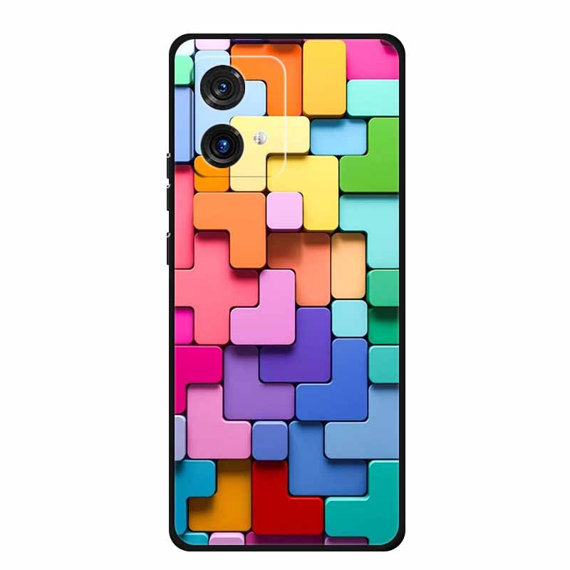 Per Motorola Moto G84 G54 5G Custodia Lusso TPU Morbido Silicone Cover Posteriore per Moto G54 MotoG84 Protettiva Antiurto Fundas