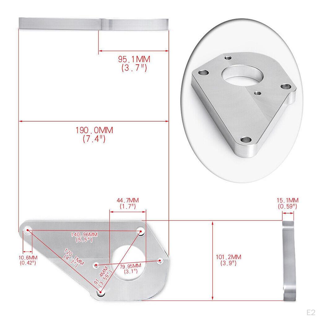 Power Steering Pump Bracket, 12559885, Convenient High Performance Wear Resistant Replace Practical