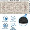 The Persian retro-style large mouse pad with rubber anti-slip lockstitch craftsmanship is suitable for laptop games