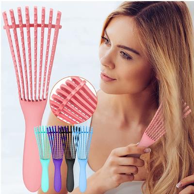 Peigne de massage pour cheveux bouclés