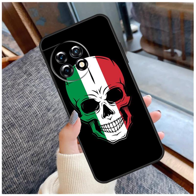 Italy Italia National Flag Case For OnePlus 13 15 13R 13T 12 12R 11 9 10 Pro 10T 8T Nord 5 CE 2 3 4 Lite N20 N30 Coque