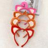 Animal Ear Headband for Women GIrl Face Washing Plush Hairband Styling Accessory Cosplay Party Hairhoop for Theme Event and Stage Performances