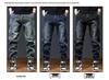 Męskie Grube Jeansy Robocze Patchworkowe - Luźne, Zakończone Ściągaczem, Modna Marka Streetwear, Spodnie Haremki
