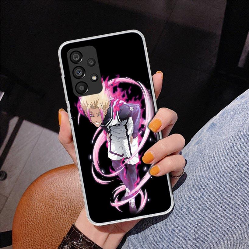 Blue Lock Shidou Ryusei Phone Case For Samsung Galaxy A52 A32 A22 A12 A51 A31 A50S A30S A20S A10S Note 20 Ultra 10 Plus S10 A72