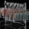 Ins Transparent Acrylic Hook Style Nail Art Display Rack Board Gel Color Works Sample Exhibition Tools