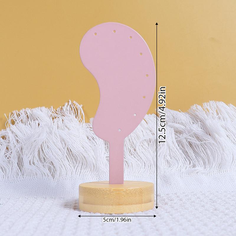 

1 шт. Мини-подставка для дисплея, подставка для серег, полка, подставка для серег, креативная железная подставка, реквизит для фотосъемки, 3 цвета розовый