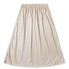 Satin Silk Safety Skirt Petticoat Thin Half Slips Dress Fashion Dress Underskirt Slips  Girls
