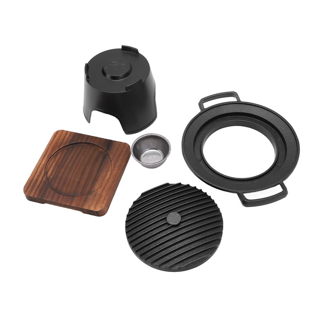 Mini BBQ Grill Set Anti Stick Food Grade Material Tabletop Grill for Traveling Picnics Camping Outdoor 1 to 2 People