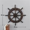 Boat Ship Steering Wheel Hanging Decor Mediterranean Nautical Decoration Home Decorations