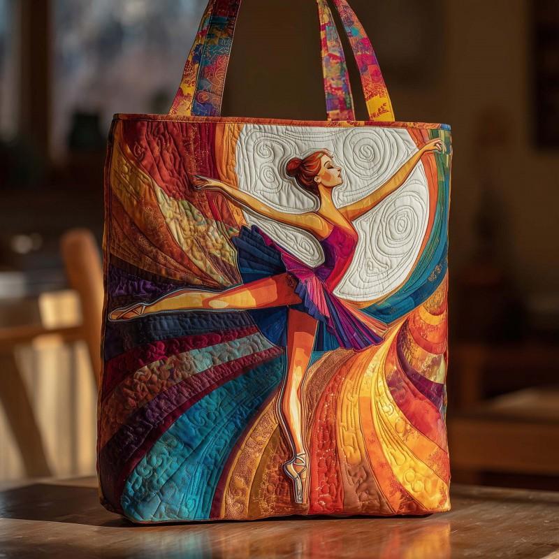Girls Fashion Tote Bag Digital Print Quilted Shoulder Medium Size Street Style